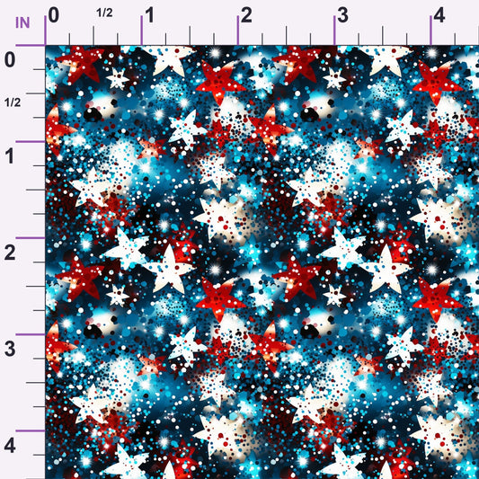 Liberty Sparkle Pattern 5 Minky Fabric