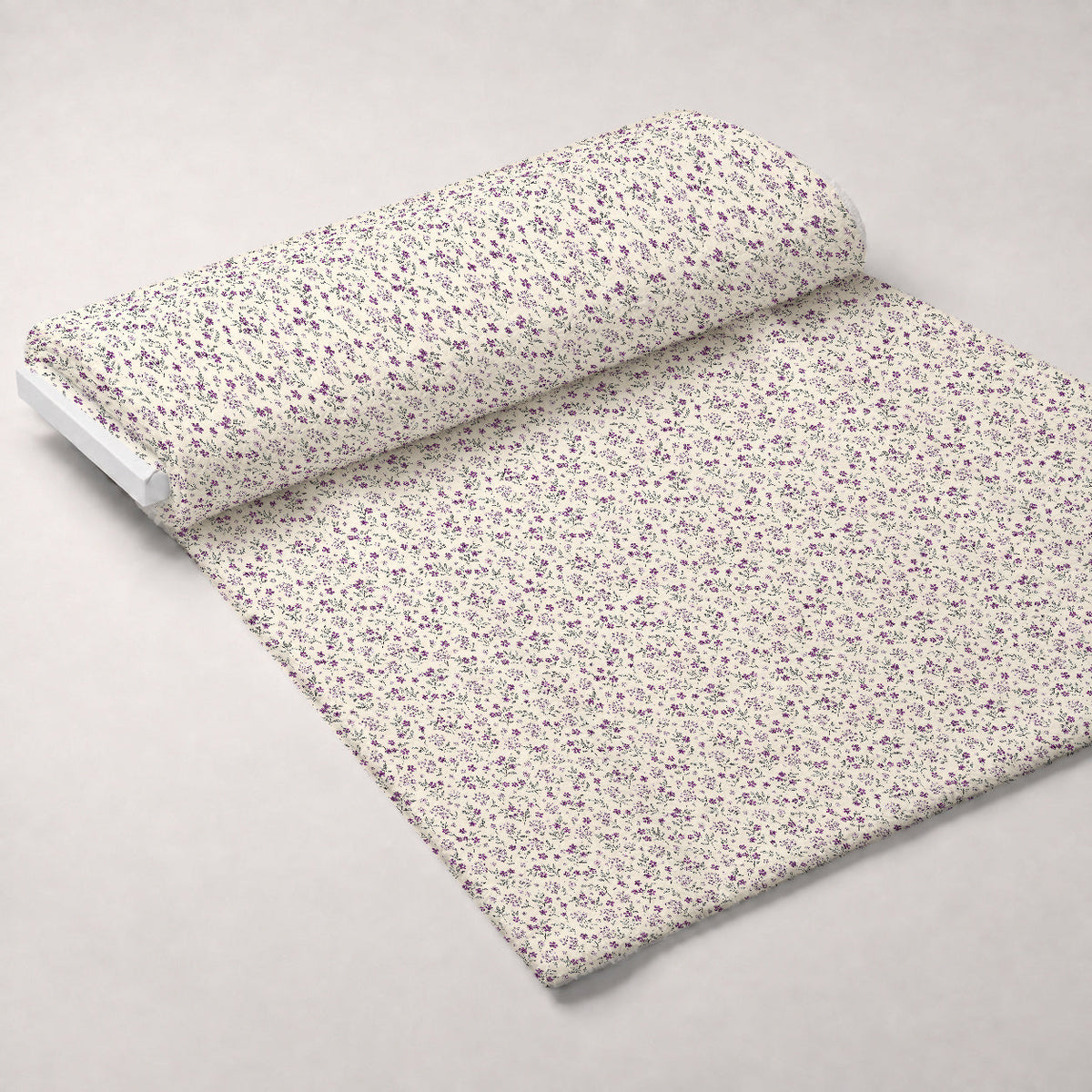 Lilac Ribbon Trellis Pattern 12 Minky Fabric