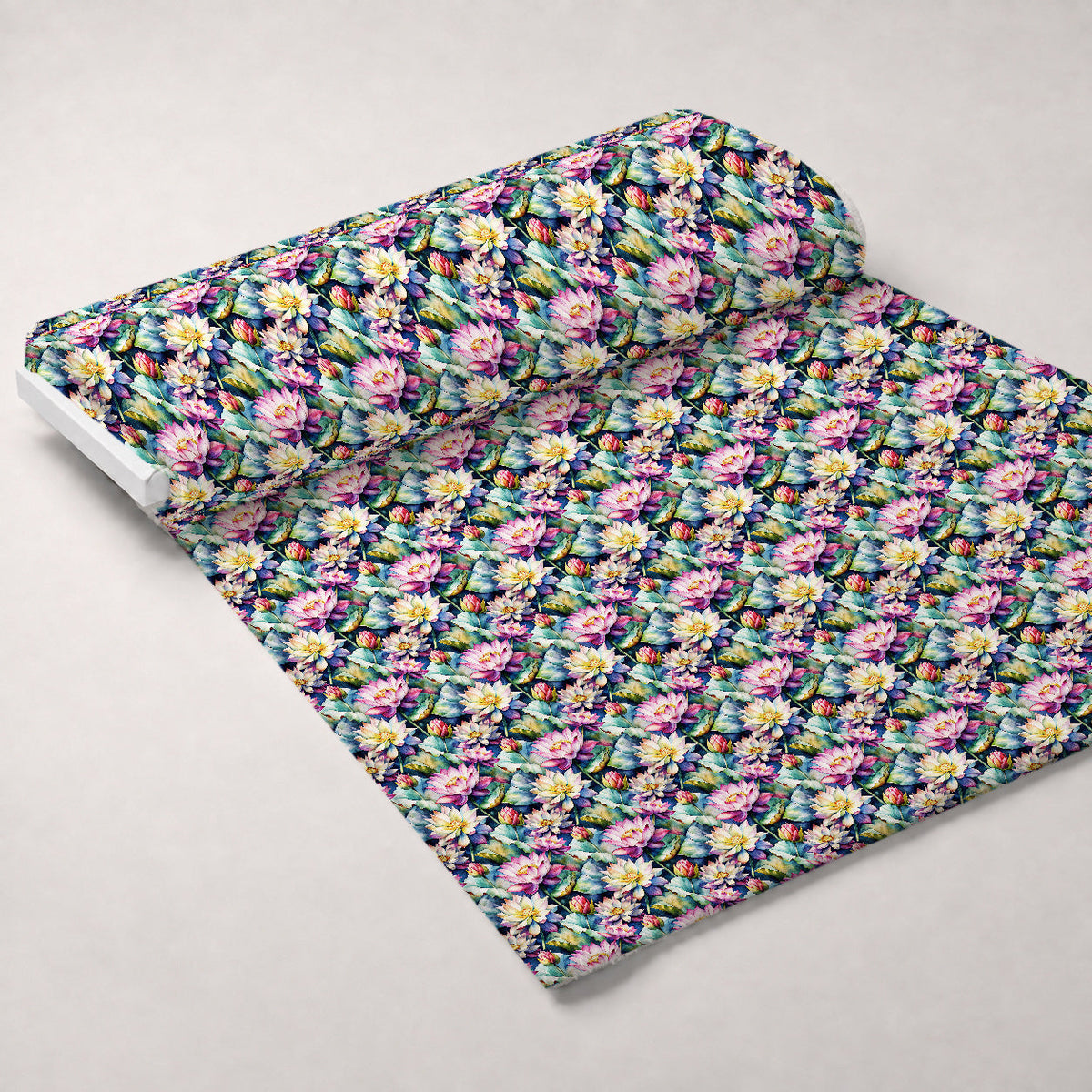 Lily Pond Serenity Pattern 11 Minky Fabric