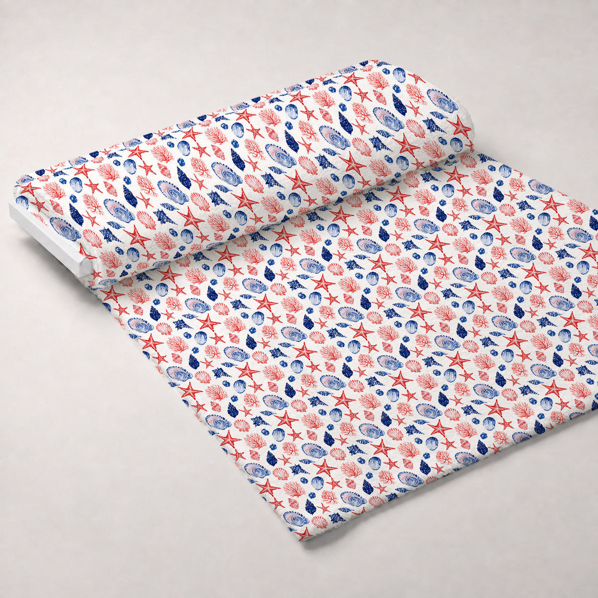 Lobster Bay Pattern 5 Minky Fabric