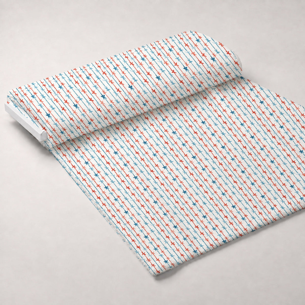 Lobster Bay Pattern 7 Minky Fabric
