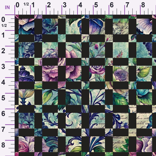 Love Letter Blooms Pattern 17 Minky Fabric