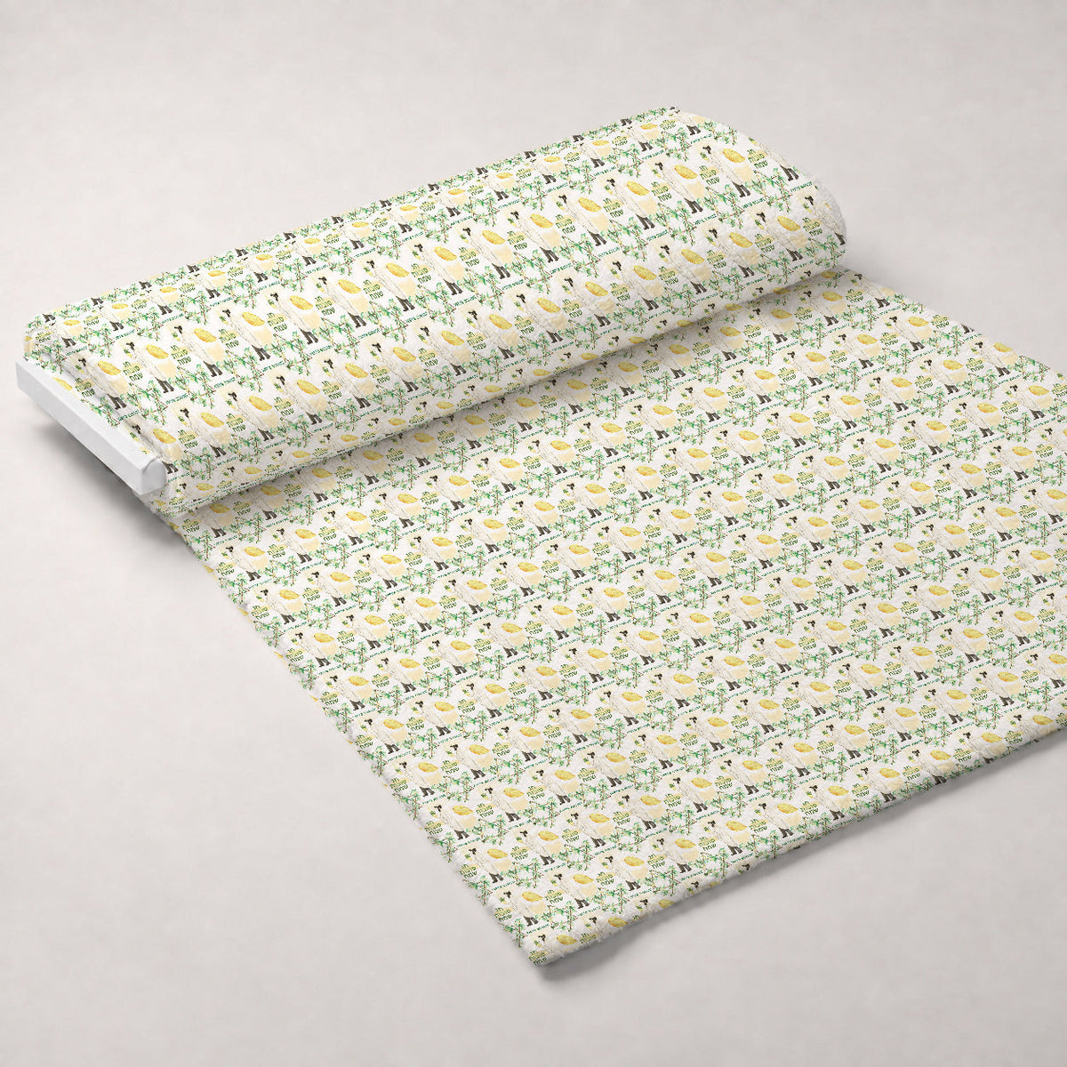 Lulav and Etrog Pattern 1 Minky Fabric