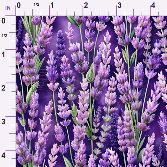Lush Blooms Pattern 6 Minky Fabric