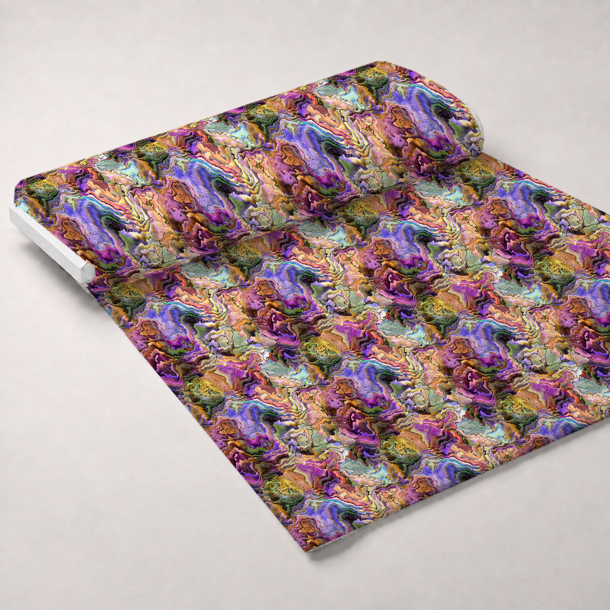Marbled Opal Pattern 1 Minky Fabric