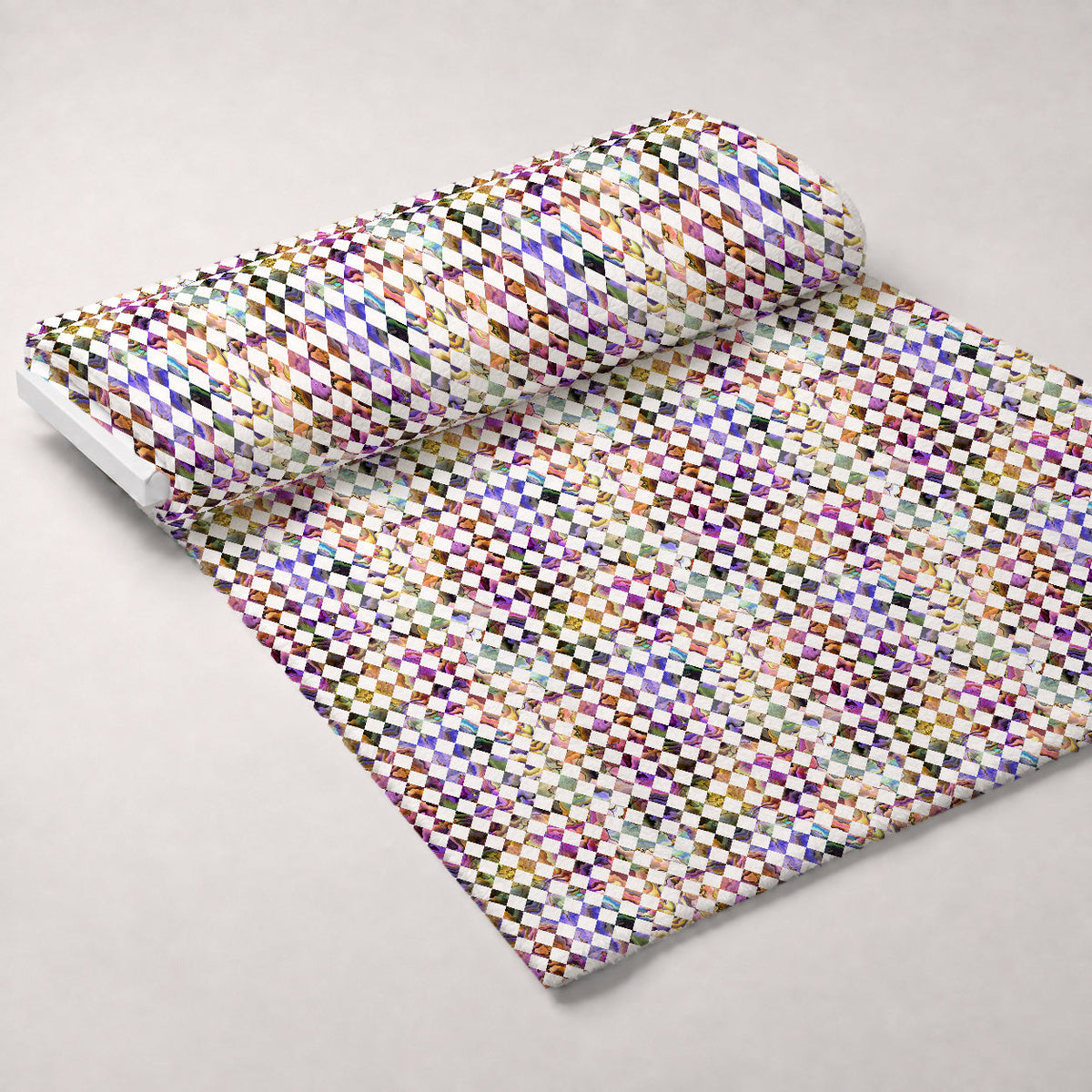 Marbled Opal Pattern 24 Minky Fabric