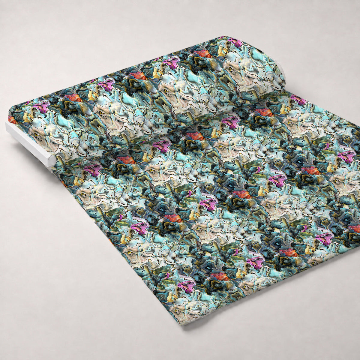 Marbled Opal Pattern 4 Minky Fabric