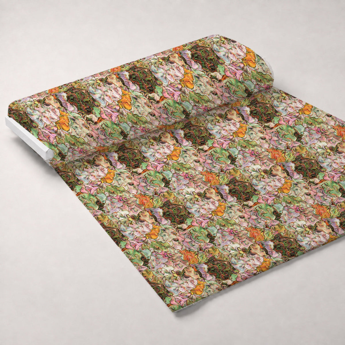 Marbled Opal Pattern 7 Minky Fabric