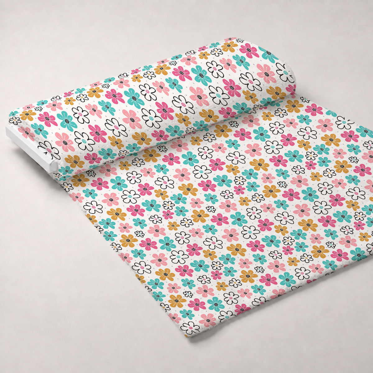 Memphis Confetti Pattern 10 Minky Fabric