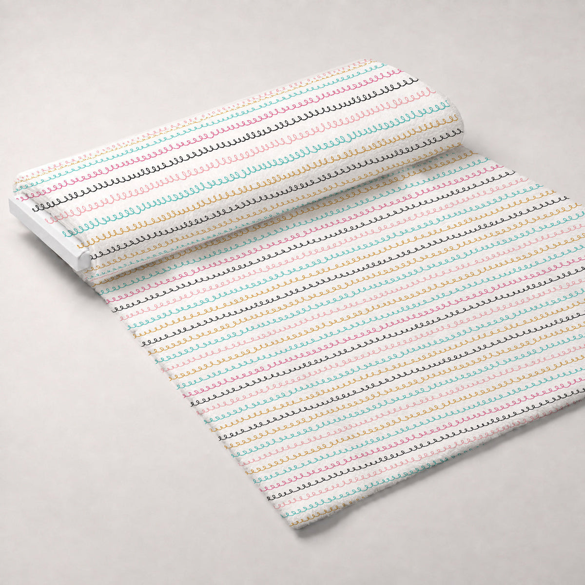 Memphis Confetti Pattern 11 Minky Fabric