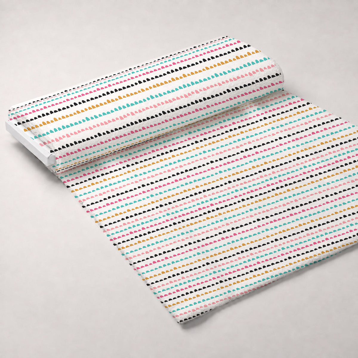 Memphis Confetti Pattern 5 Minky Fabric
