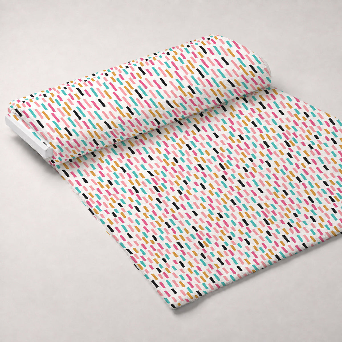 Memphis Confetti Pattern 6 Minky Fabric