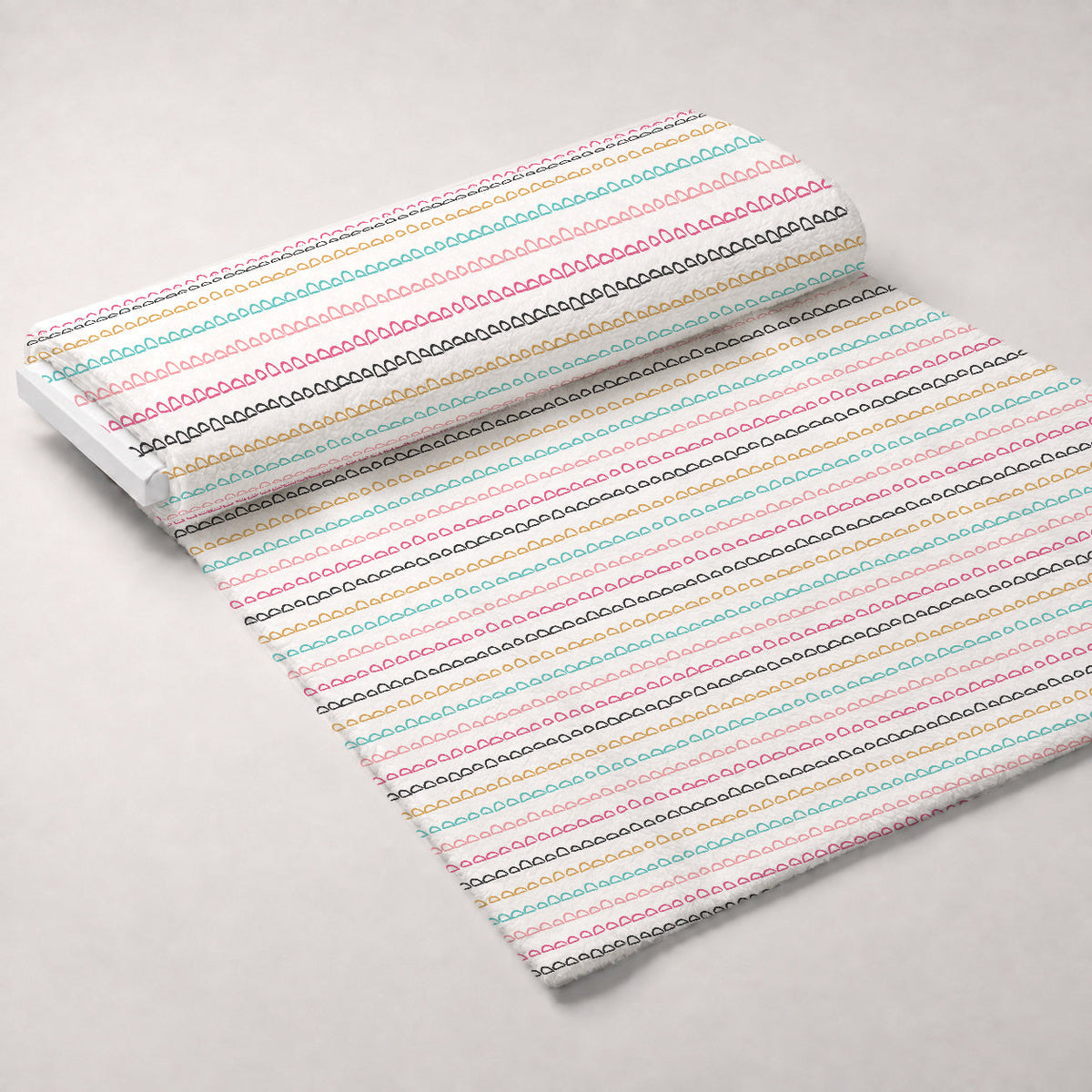 Memphis Confetti Pattern 7 Minky Fabric