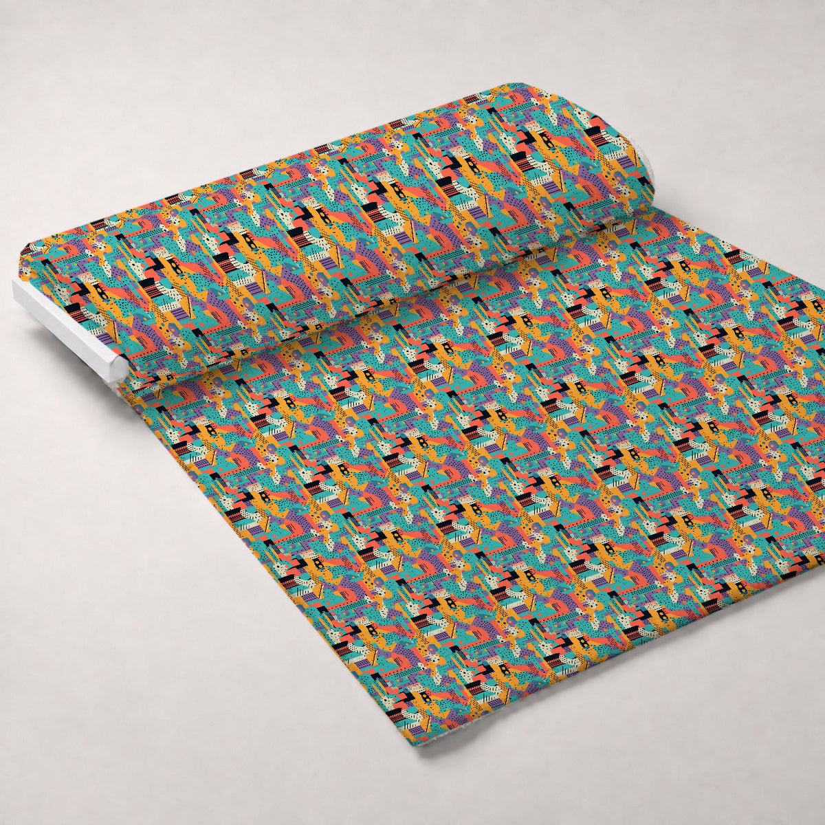 Memphis Pop Pattern 11 Minky Fabric