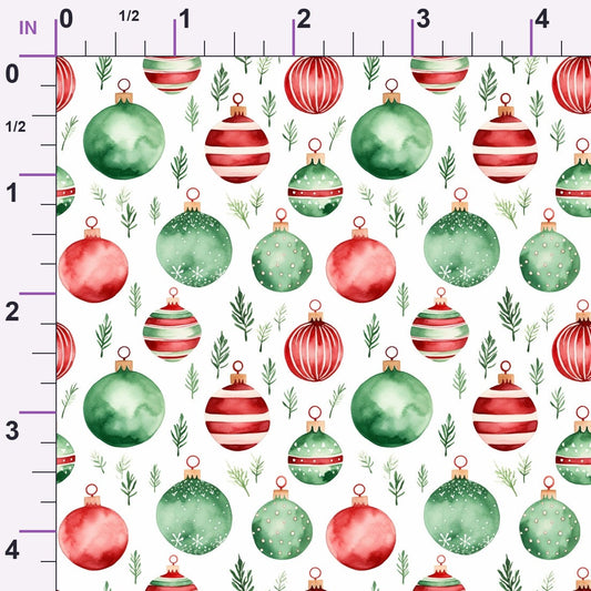 Merry Trimmings Pattern 2 Minky Fabric