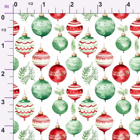 Merry Trimmings Pattern 3 Minky Fabric
