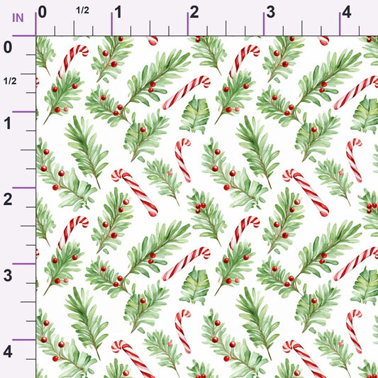 Merry Trimmings Pattern 6 Minky Fabric