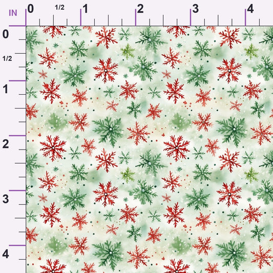 Merry Trimmings Pattern 7 Minky Fabric