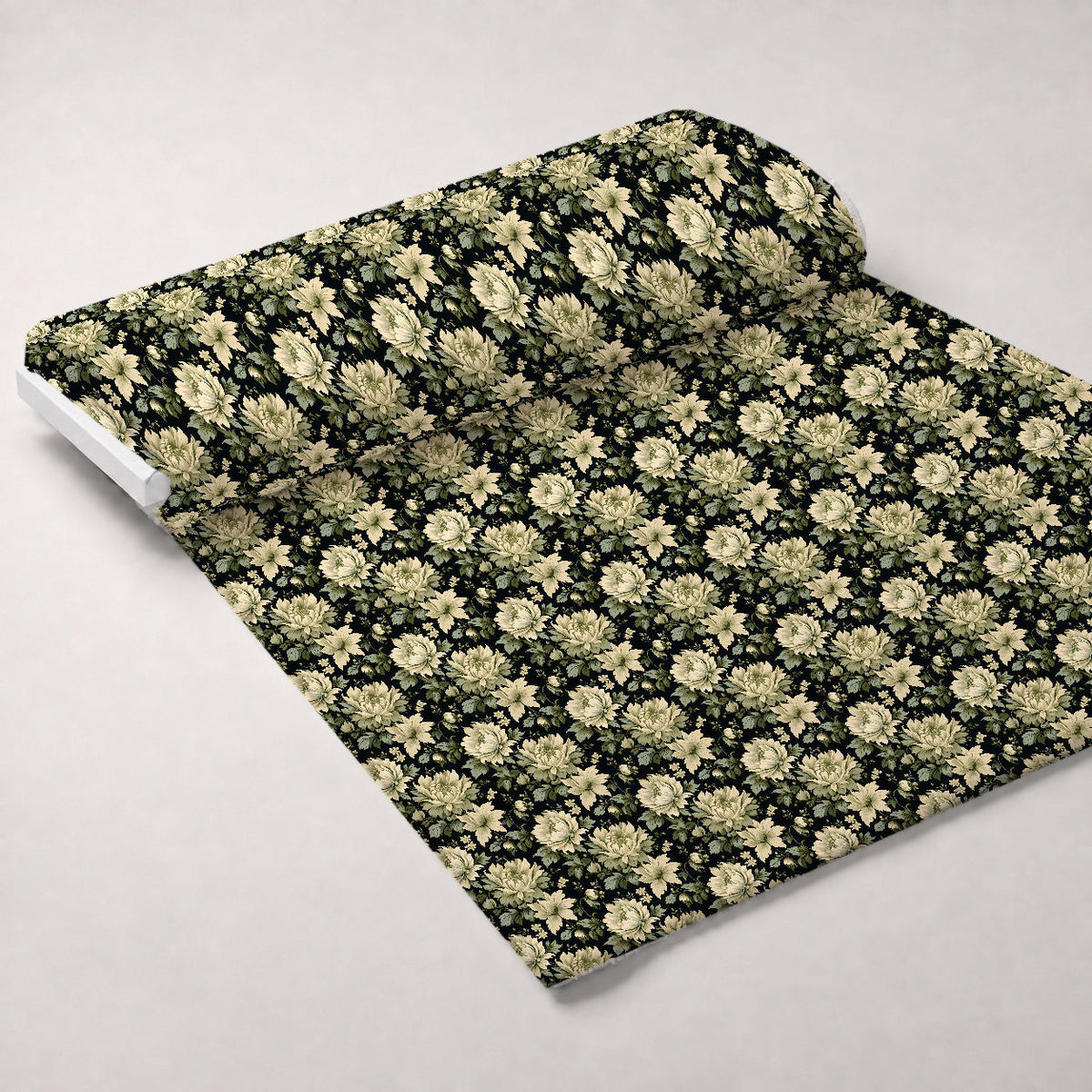Midnight Bloom Pattern 12 Minky Fabric