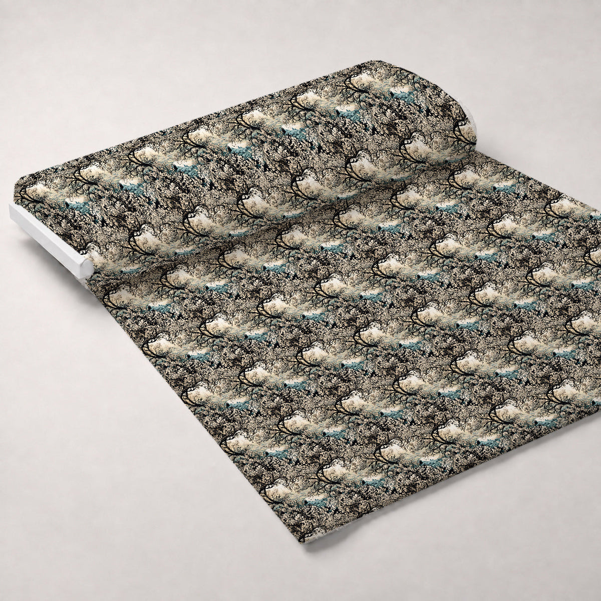 Midnight Bramble Pattern 1 Minky Fabric