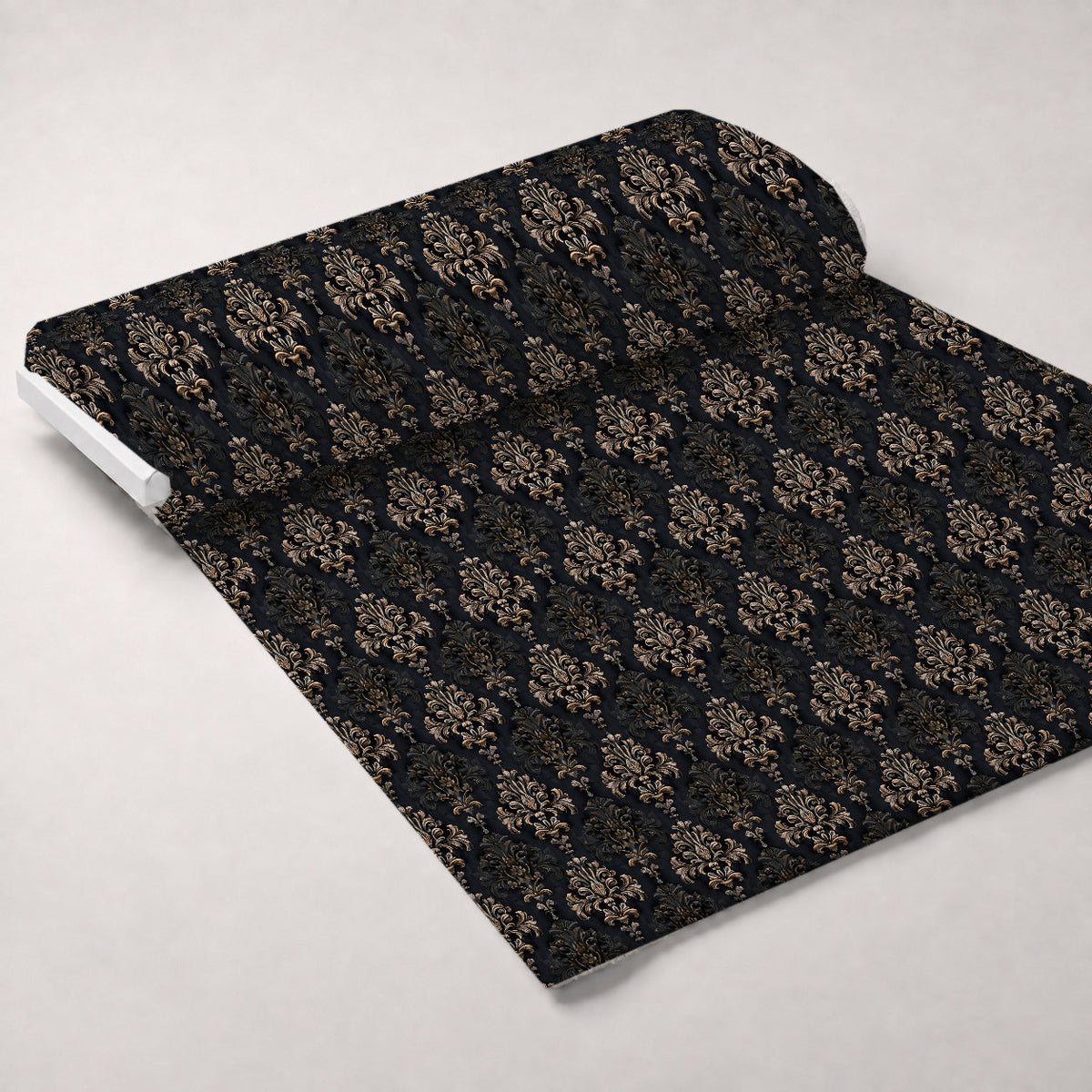 Midnight Filigree Pattern 4 Minky Fabric