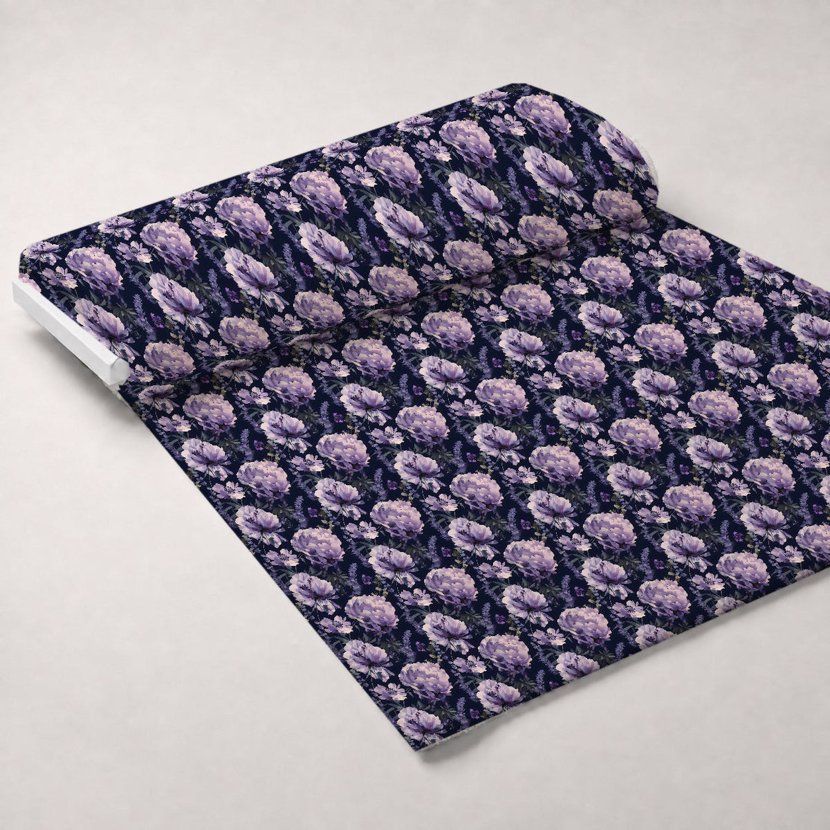 Midnight Lavender Pattern 5 Minky Fabric