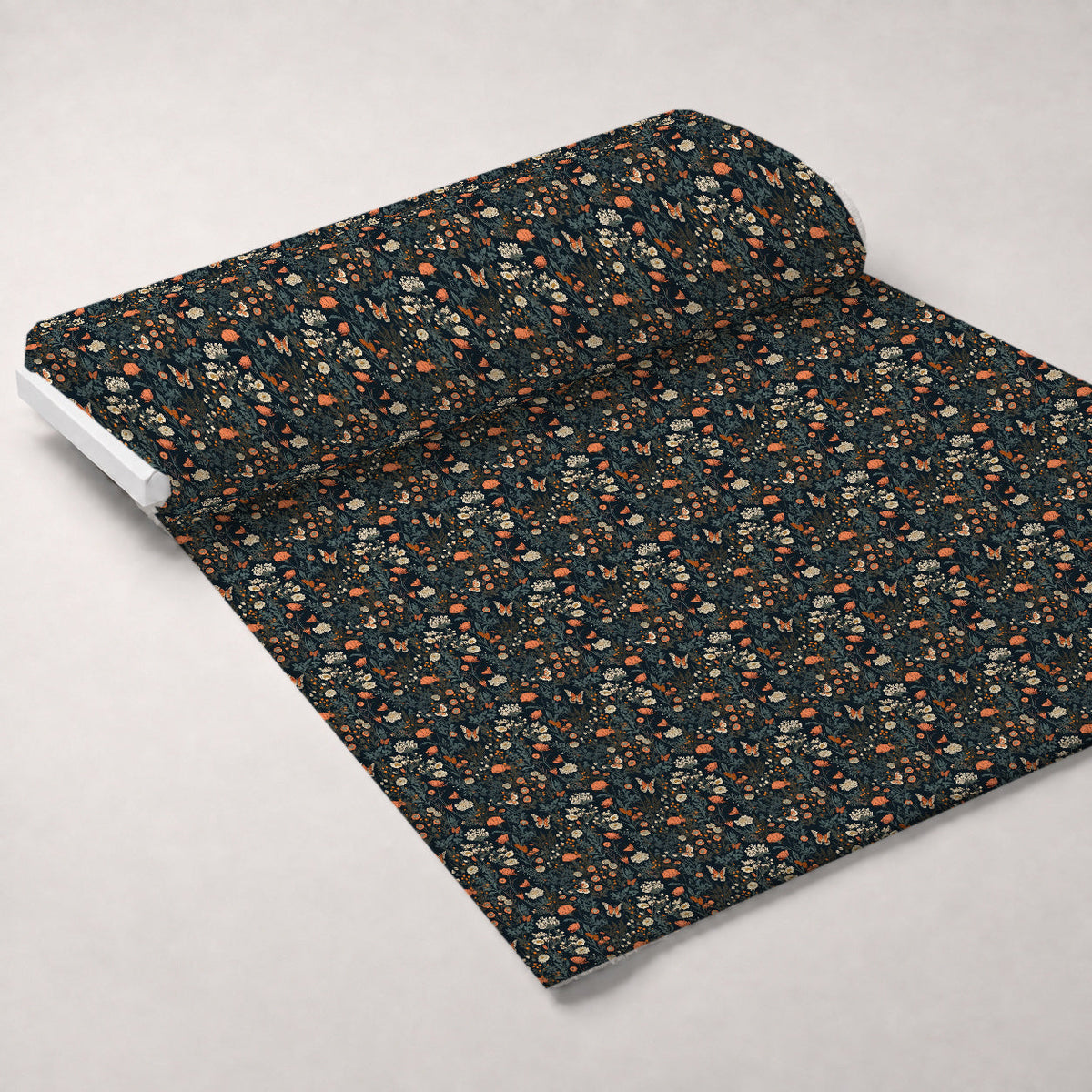 Midnight Monarchs Pattern 1 Minky Fabric