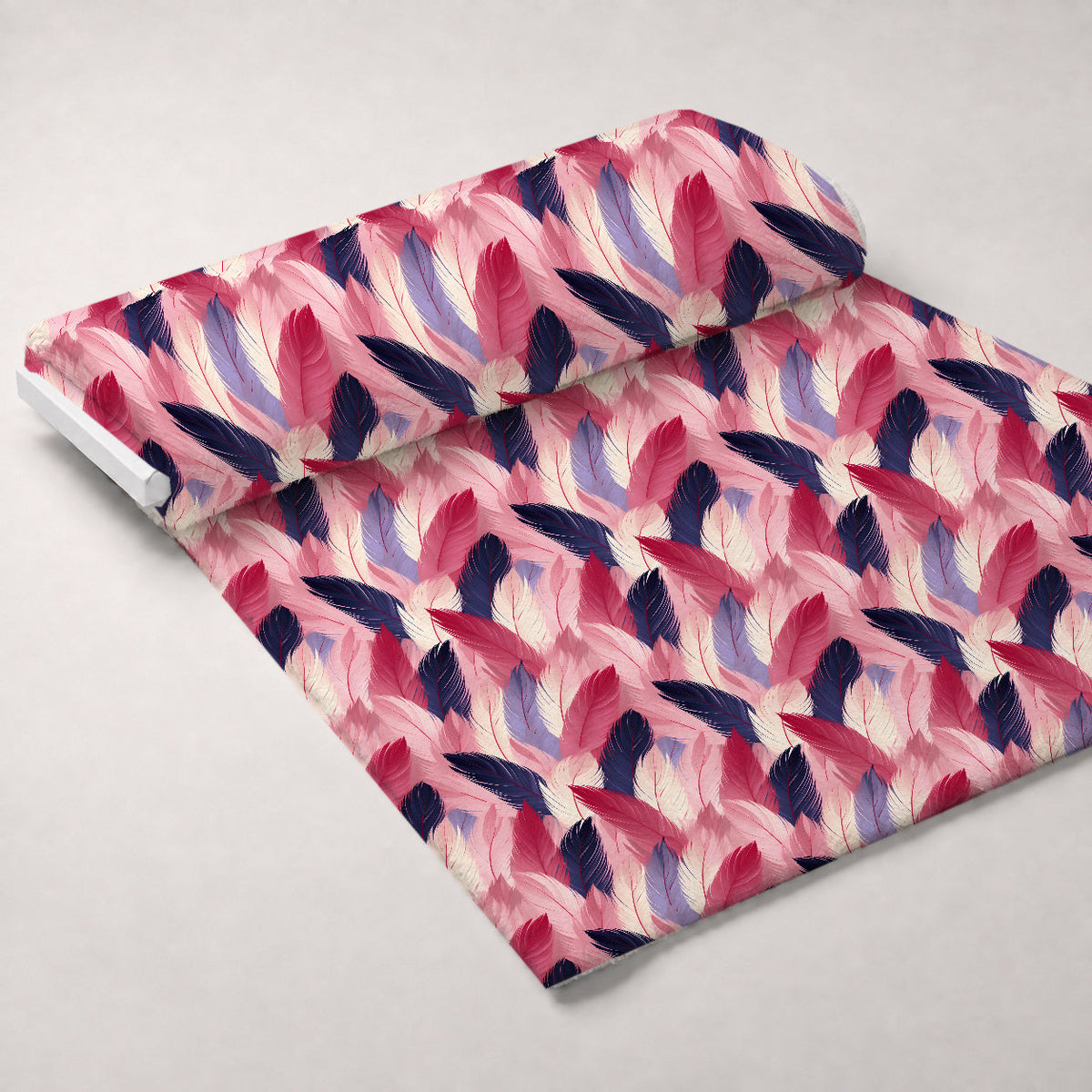 Multi Feathers Pattern 1 Minky Fabric
