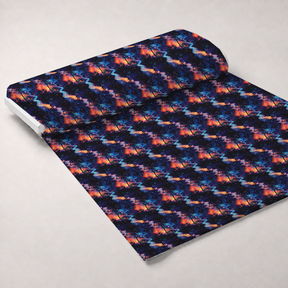 Nebula Forest Pattern 27 Minky Fabric