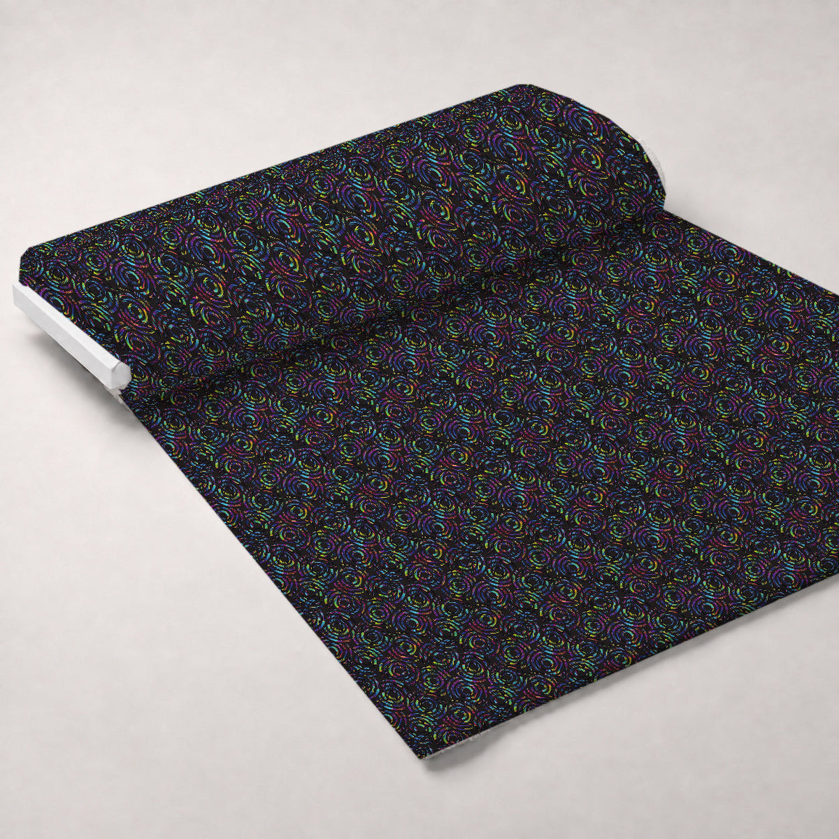 Neon Daisy Pattern 35 Minky Fabric