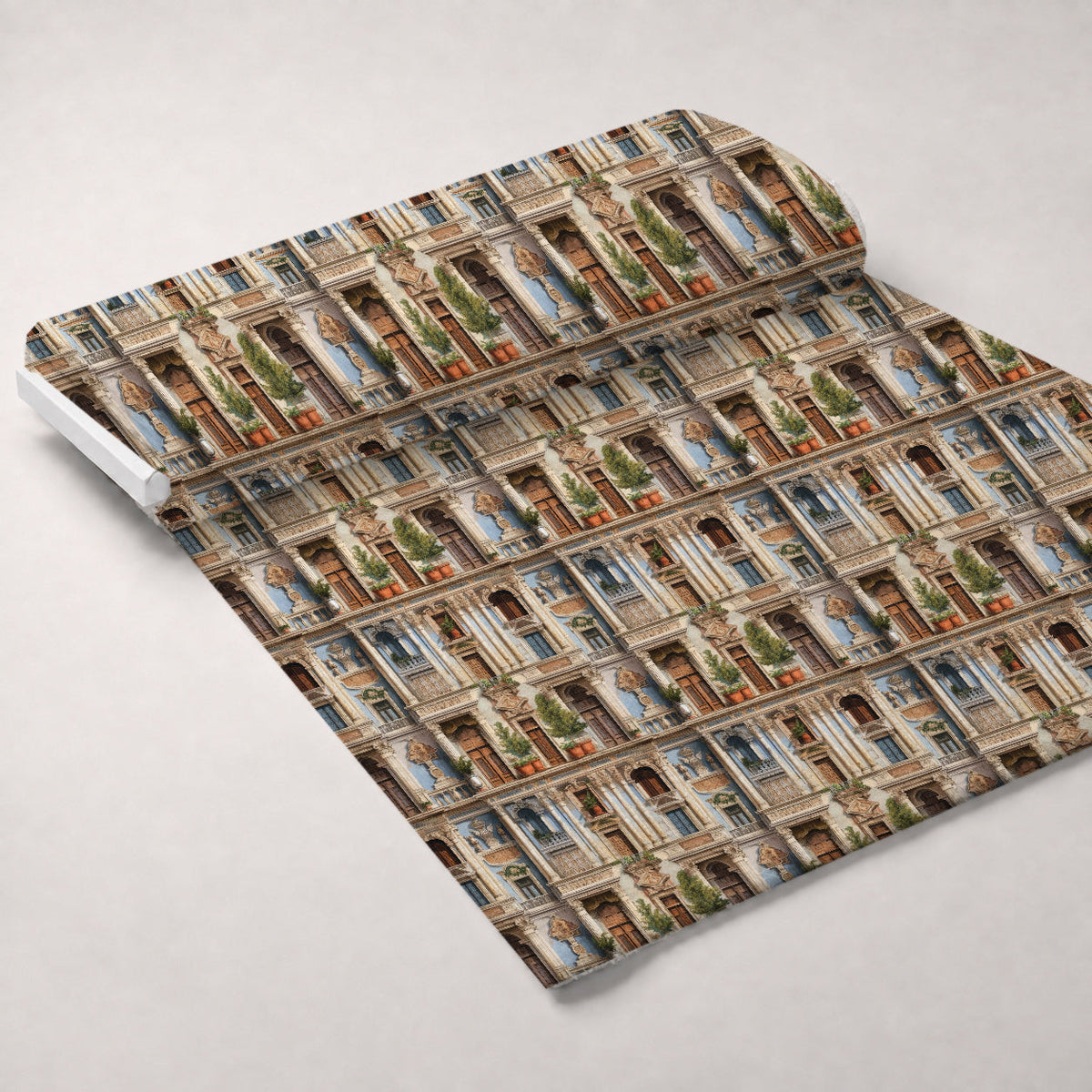 Ornate Balconies Pattern 6 Minky Fabric