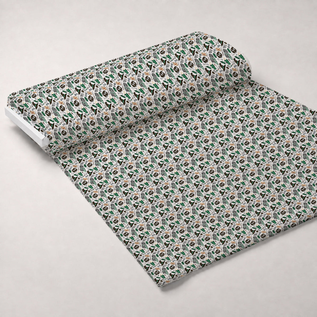 Owl Post Academy Pattern 35 Minky Fabric