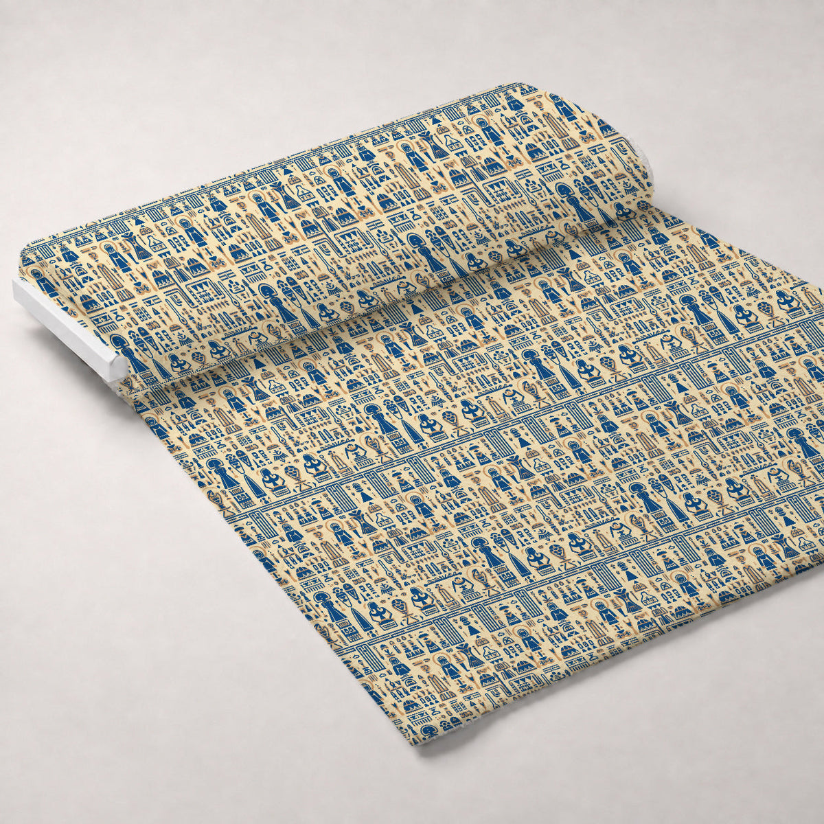 Painted Geometry Pattern 57 Minky Fabric