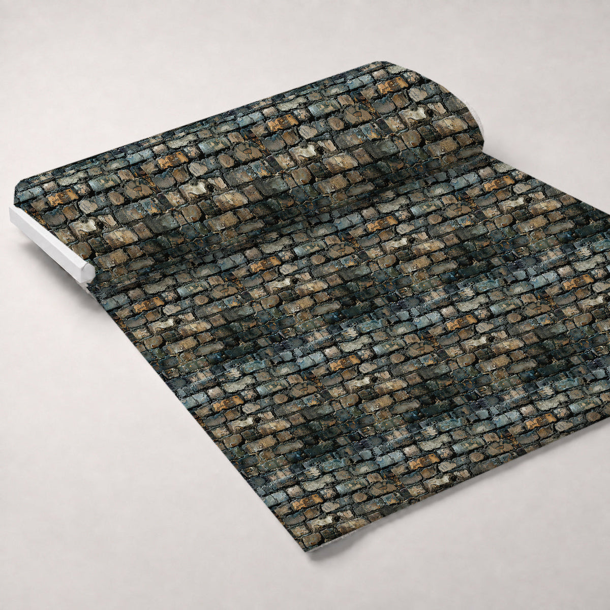 Painted Masonry Pattern 11 Minky Fabric
