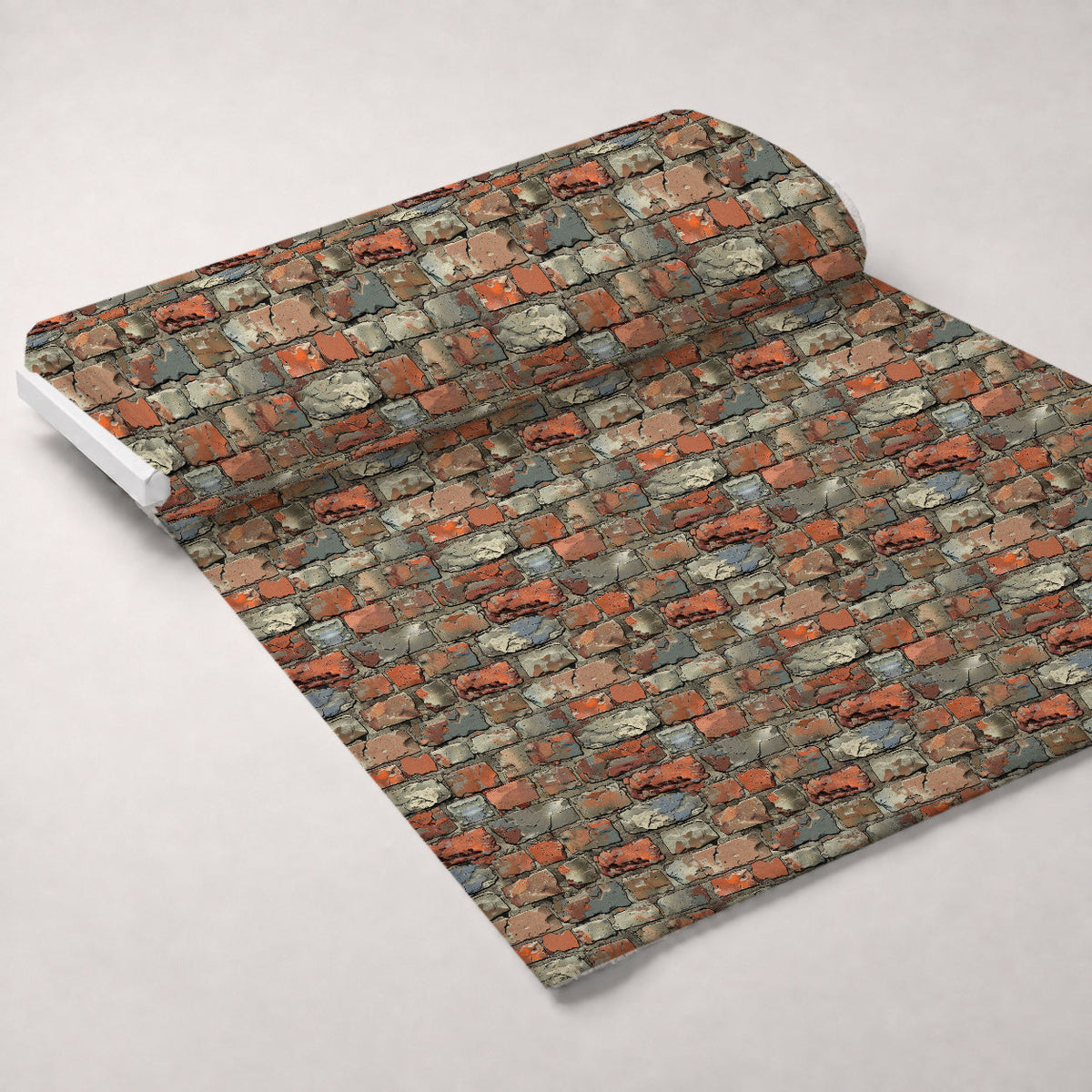 Painted Masonry Pattern 24 Minky Fabric