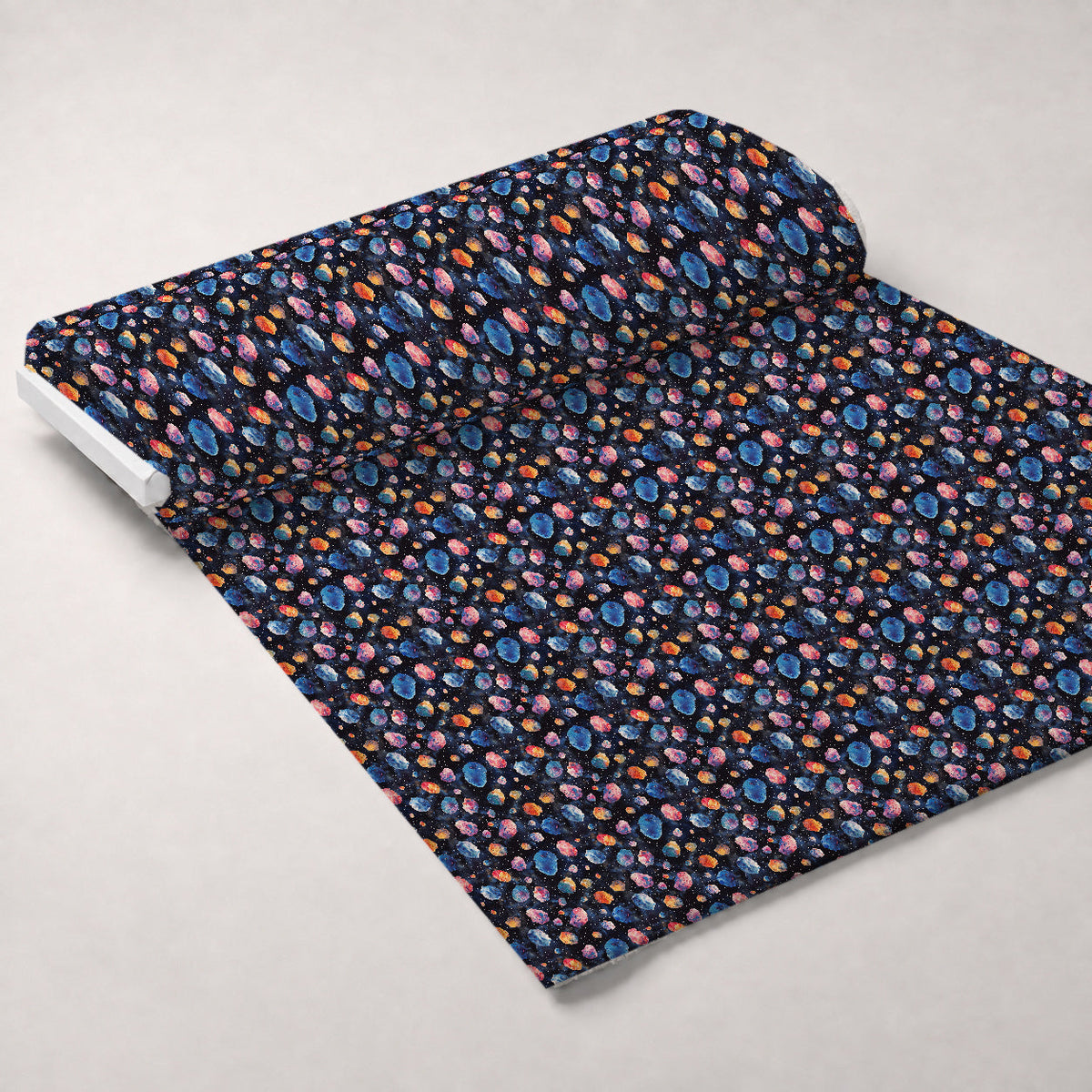 Painted Planets Pattern 16 Minky Fabric