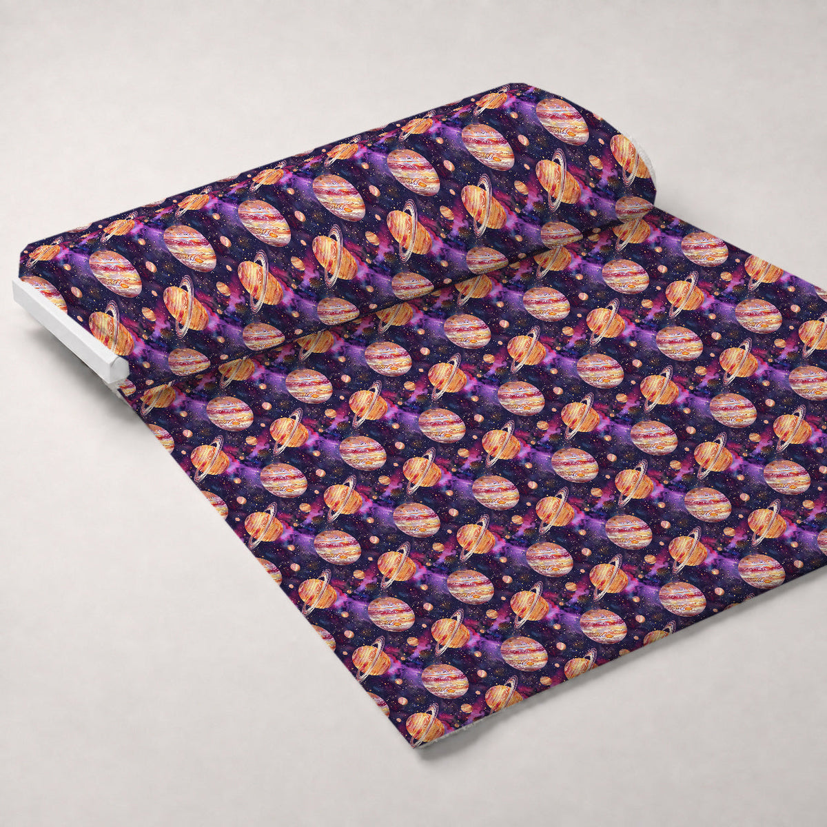 Painted Planets Pattern 17 Minky Fabric