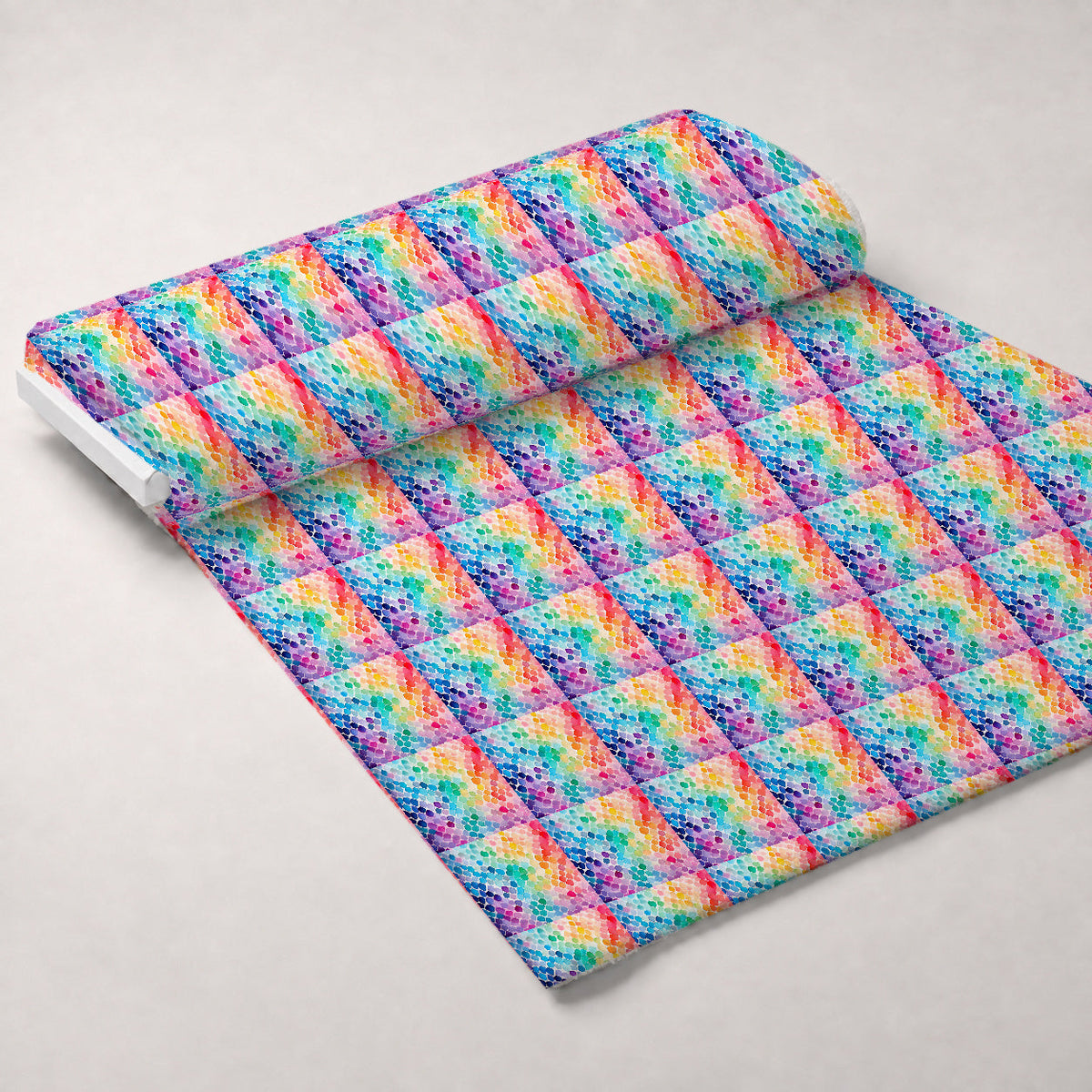 Painted Prism Pattern 7 Minky Fabric