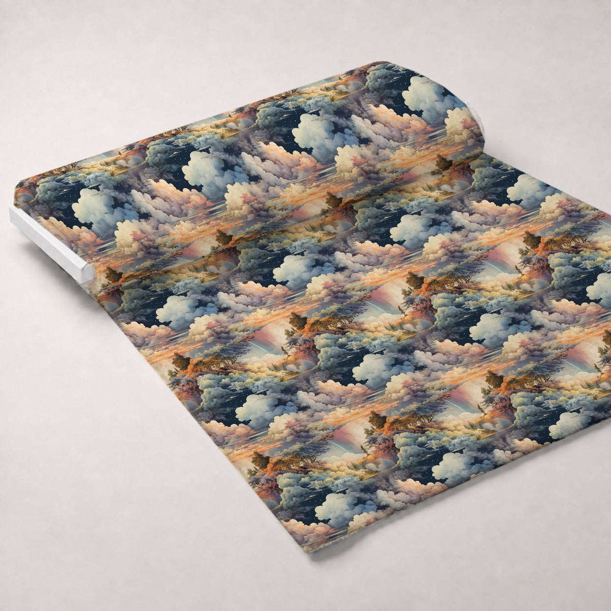 Painted Skies Pattern 1 Minky Fabric
