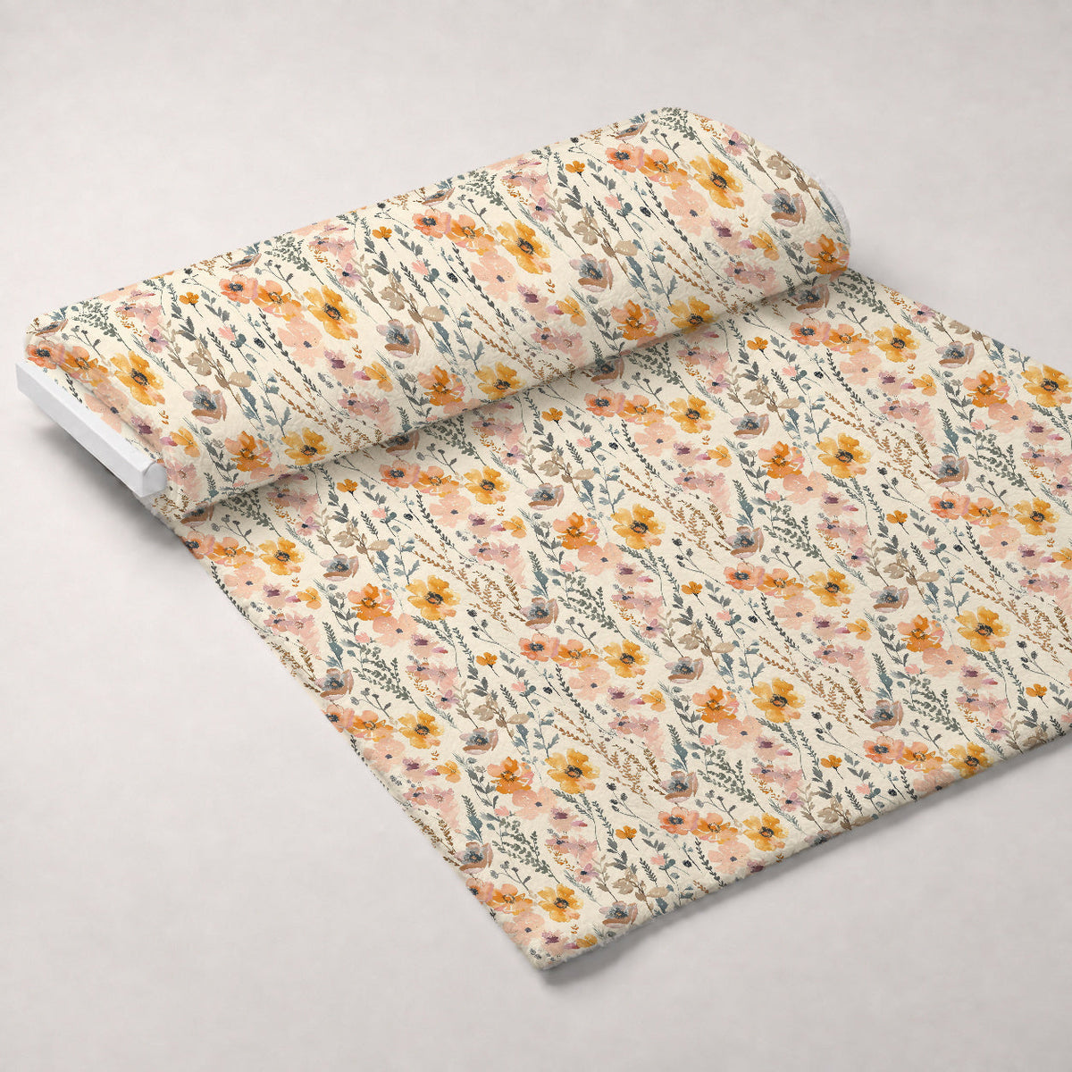 Painterly Blooms Pattern 5 Minky Fabric