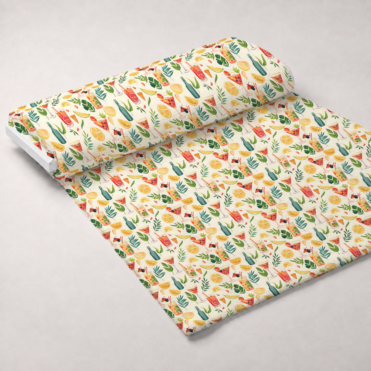 Pastel Sips Pattern 11 Minky Fabric