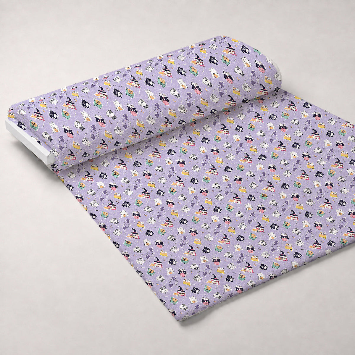 Pastel Spiderwebs Pattern 9 Minky Fabric