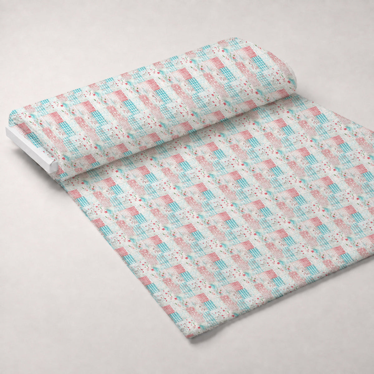 Patchwork Posies Pattern 22 Minky Fabric