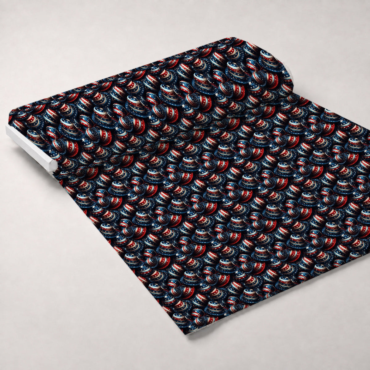 Patriotic Petals Pattern 11 Minky Fabric