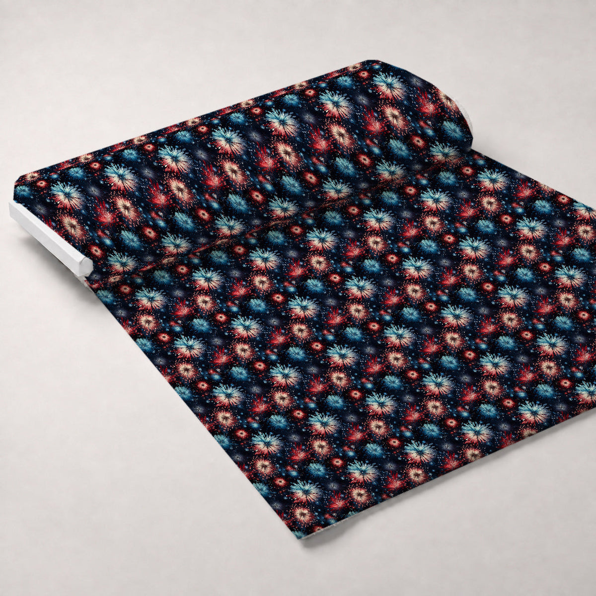 Patriotic Petals Pattern 7 Minky Fabric