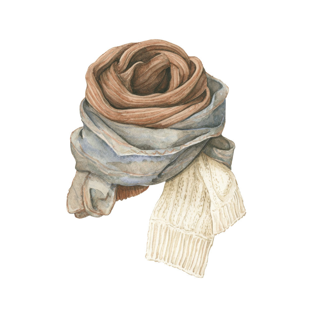 Cozy Autumn Cats Fabric Panel 34