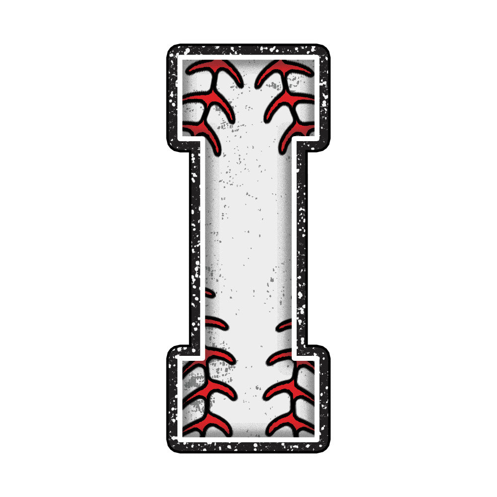 Baseball Alphabet Fabric Panel 19