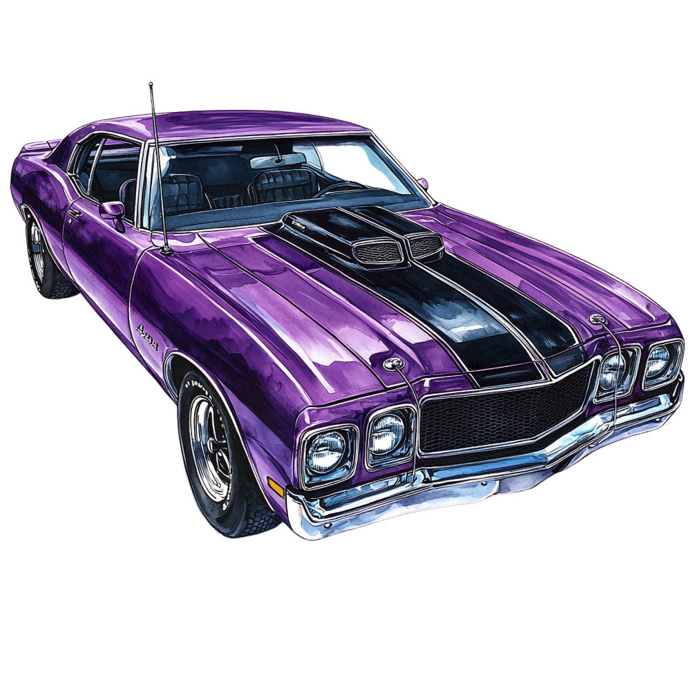 Muscle Cars Fabric Panel 20