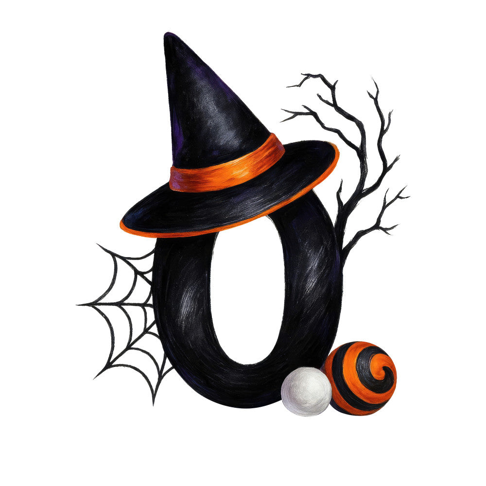 Halloween Alphabet Fabric Panel 14