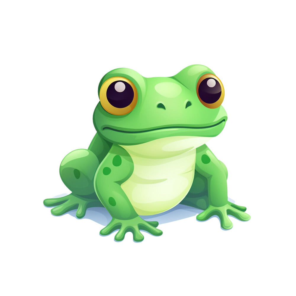 Cartoon Frogs Fabric Panel 10